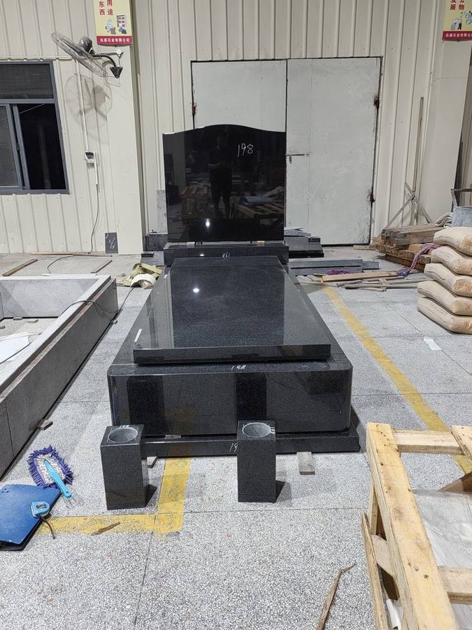 Memorial in production at the workshop