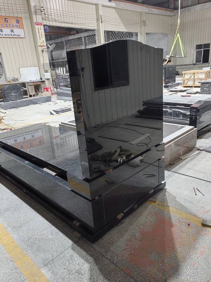 Memorial in production at the workshop