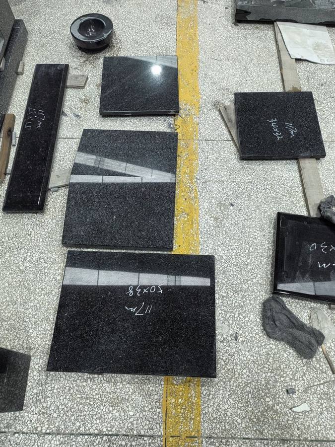 Memorial in production at the workshop