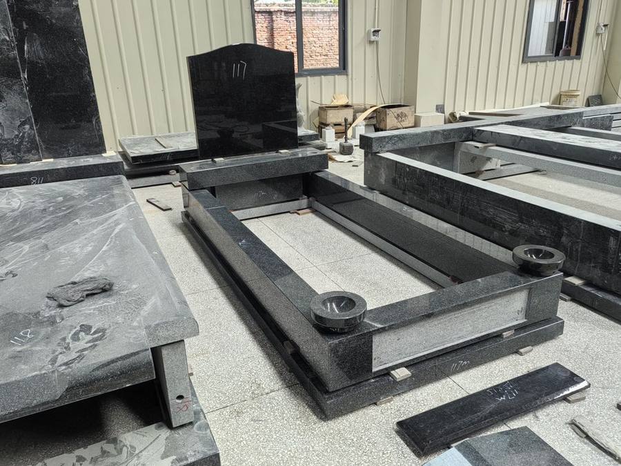 Memorial in production at the workshop