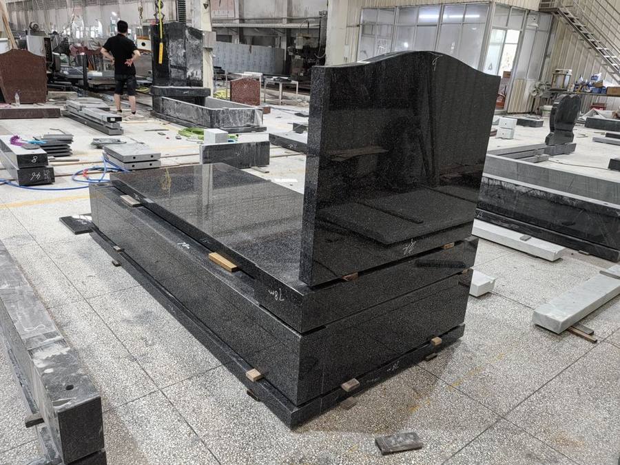 Memorial in production at the workshop