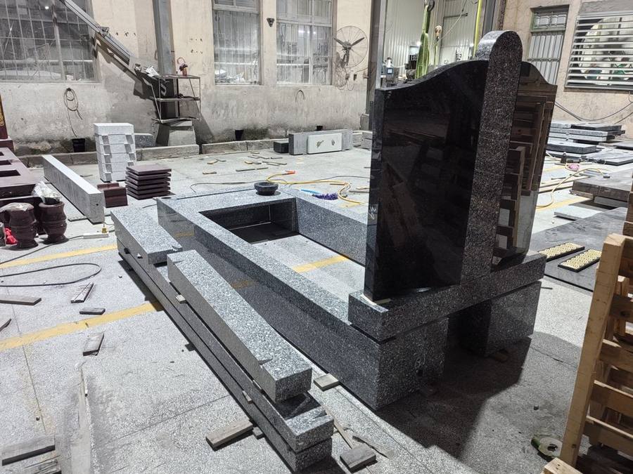 Memorial in production at the workshop