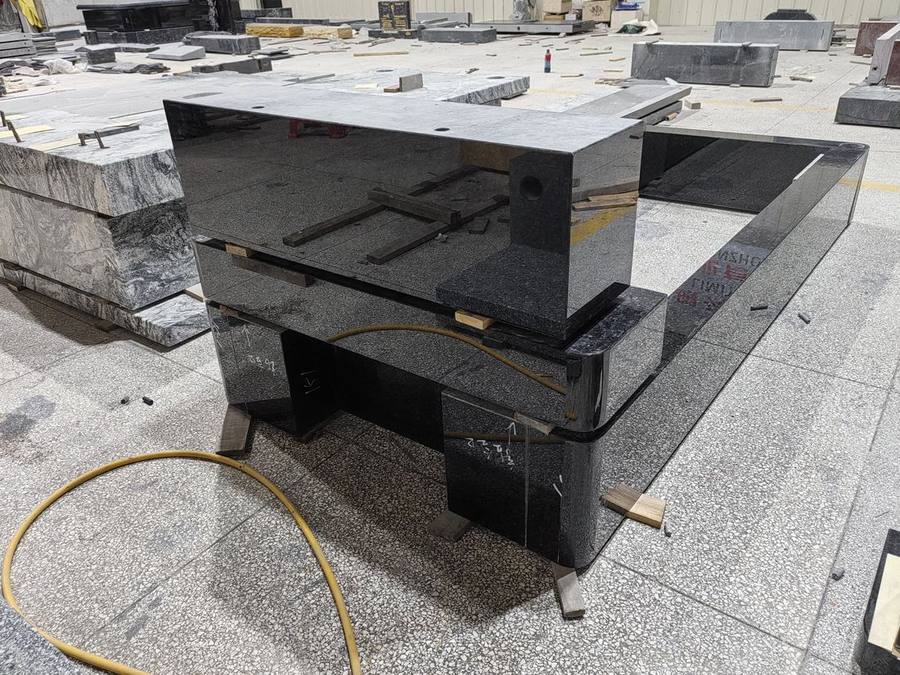 Memorial in production at the workshop